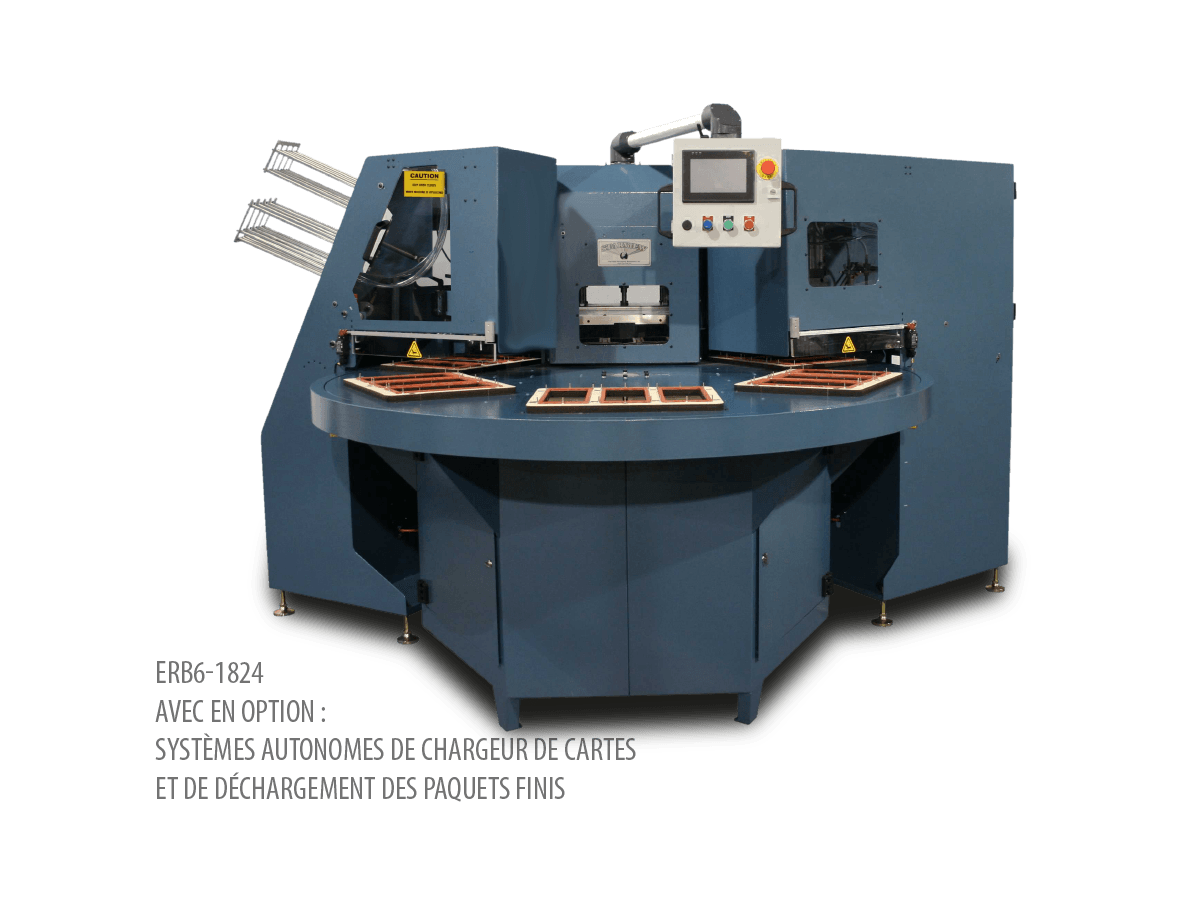 Semi-Automatic Rotary Blister Packaging Machines ERB-1824