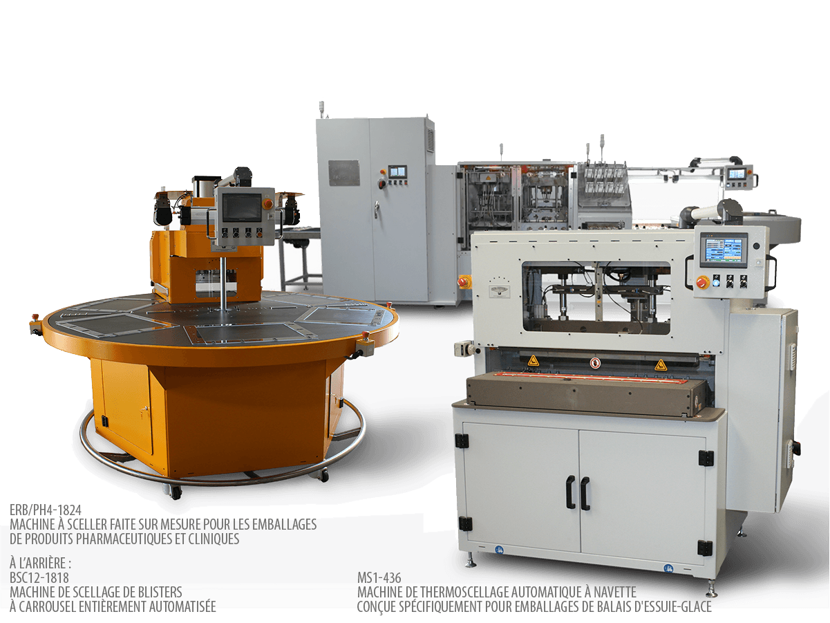 Machines d'emballage sur mesure
