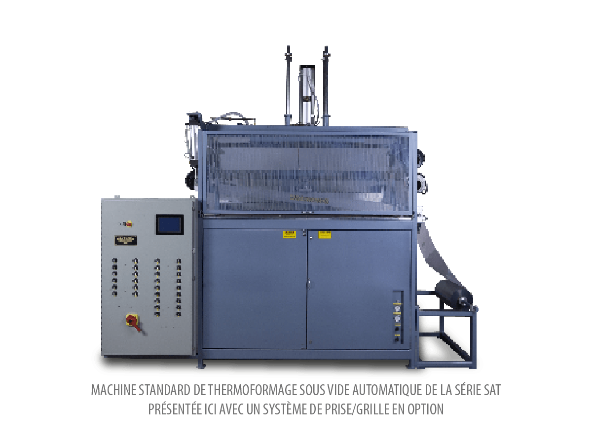 Machines de formage sous vide semi-automatique SAT