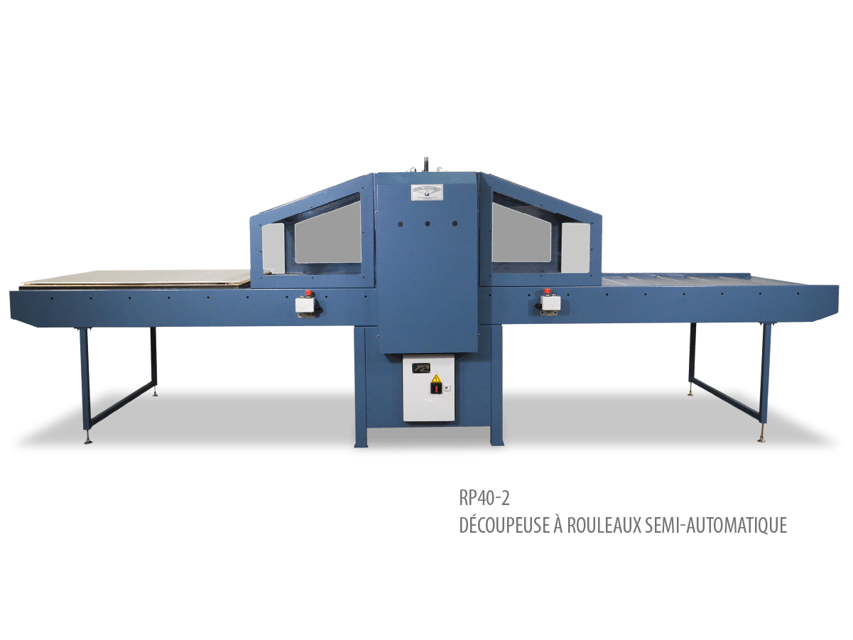 Machine de découpe à rouleaux RP-40
